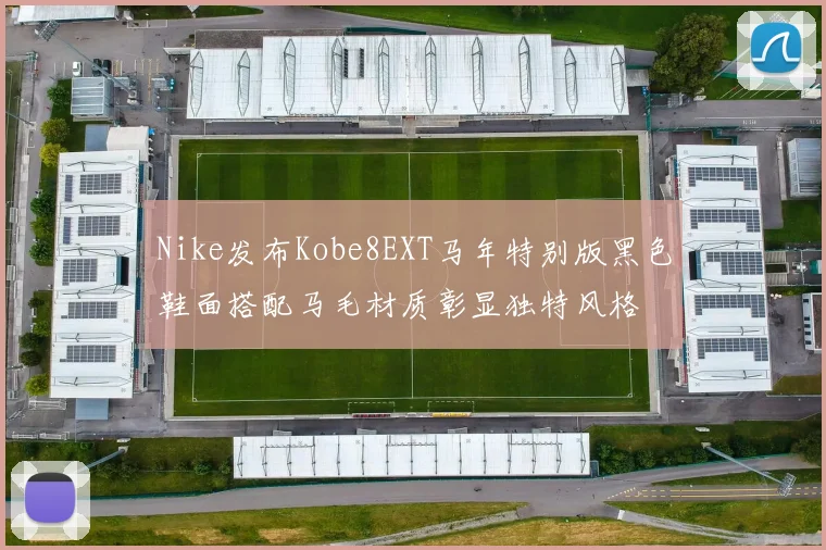 Nike发布Kobe8EXT马年特别版黑色鞋面搭配马毛材质彰显独特风格